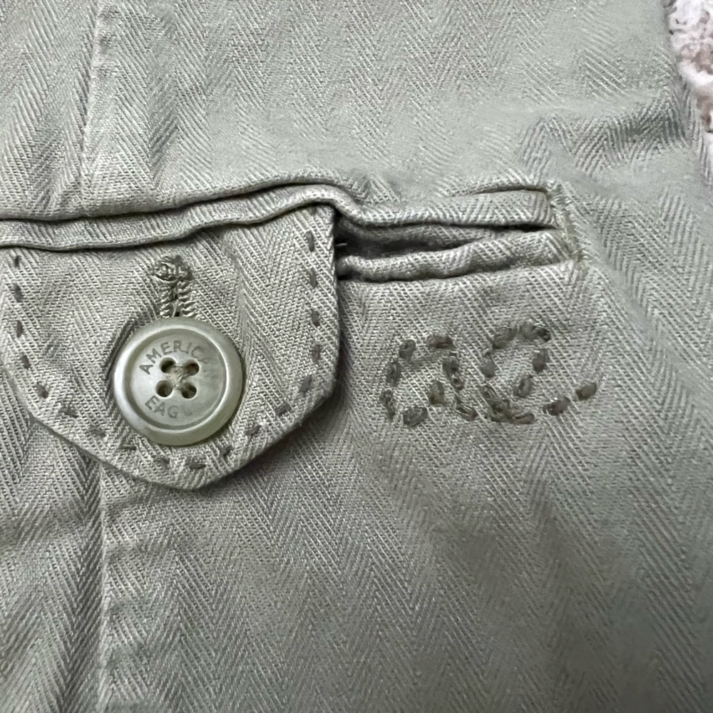 American Eagle Light Green Jacket - image 6